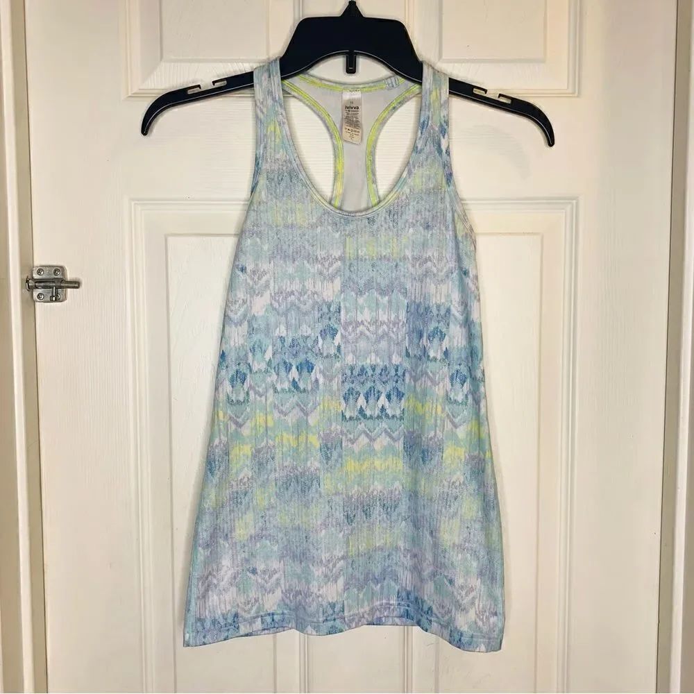 Ivivva by LuluLemon Racerback Tank Top Girls size 12